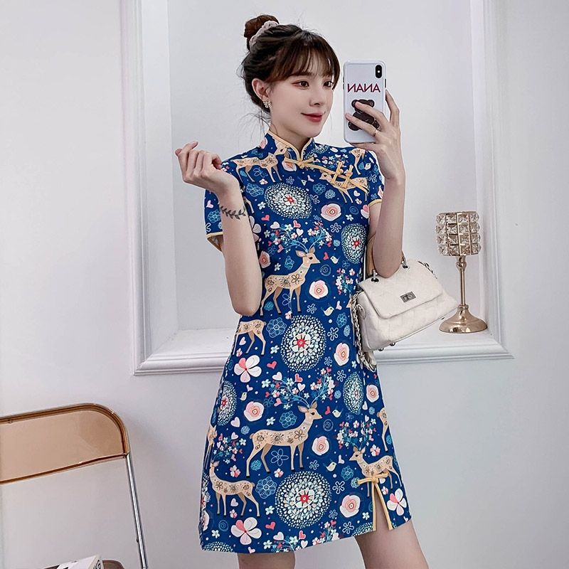 Cheongsam on sale dress shopee