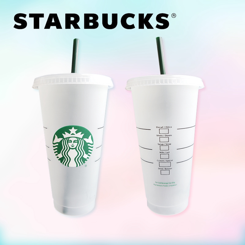 Clear deals starbucks cup