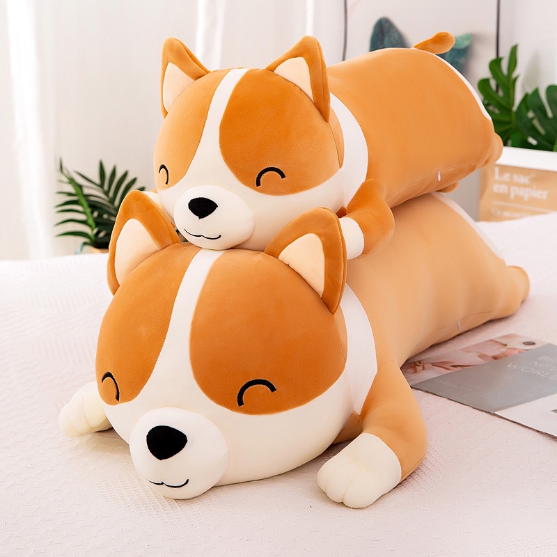 life size corgi plush