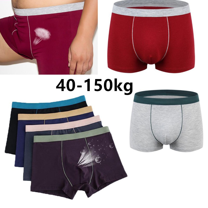 Men's Boxer Briefs, Cotton Underwear