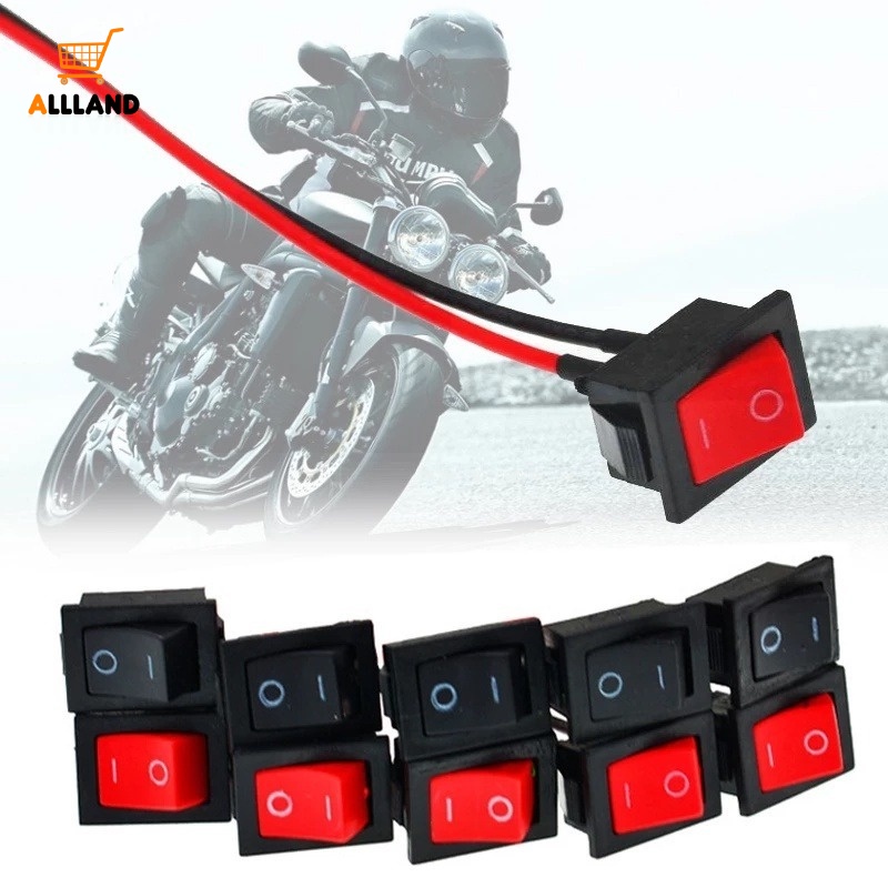 1Pcs Car Circuit Wire Horn Electric Appliance Boat Switch/ Motorcycle ...