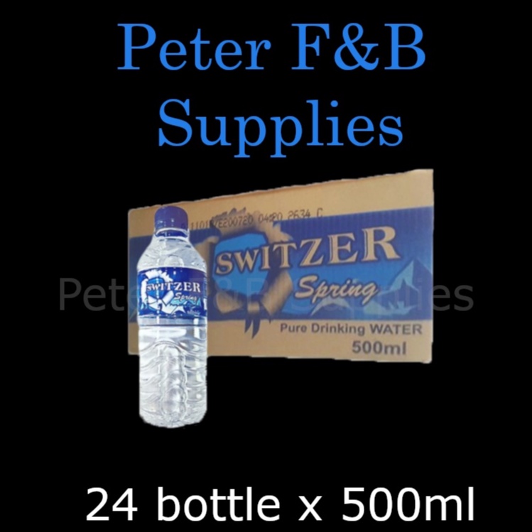 Switzer Pure Drinking Water 24x500ml Shopee Singapore
