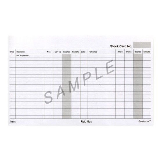 Besform 8x5inches Plain/Stock/Ruled Index Cards [50s x 3packs] Shopee