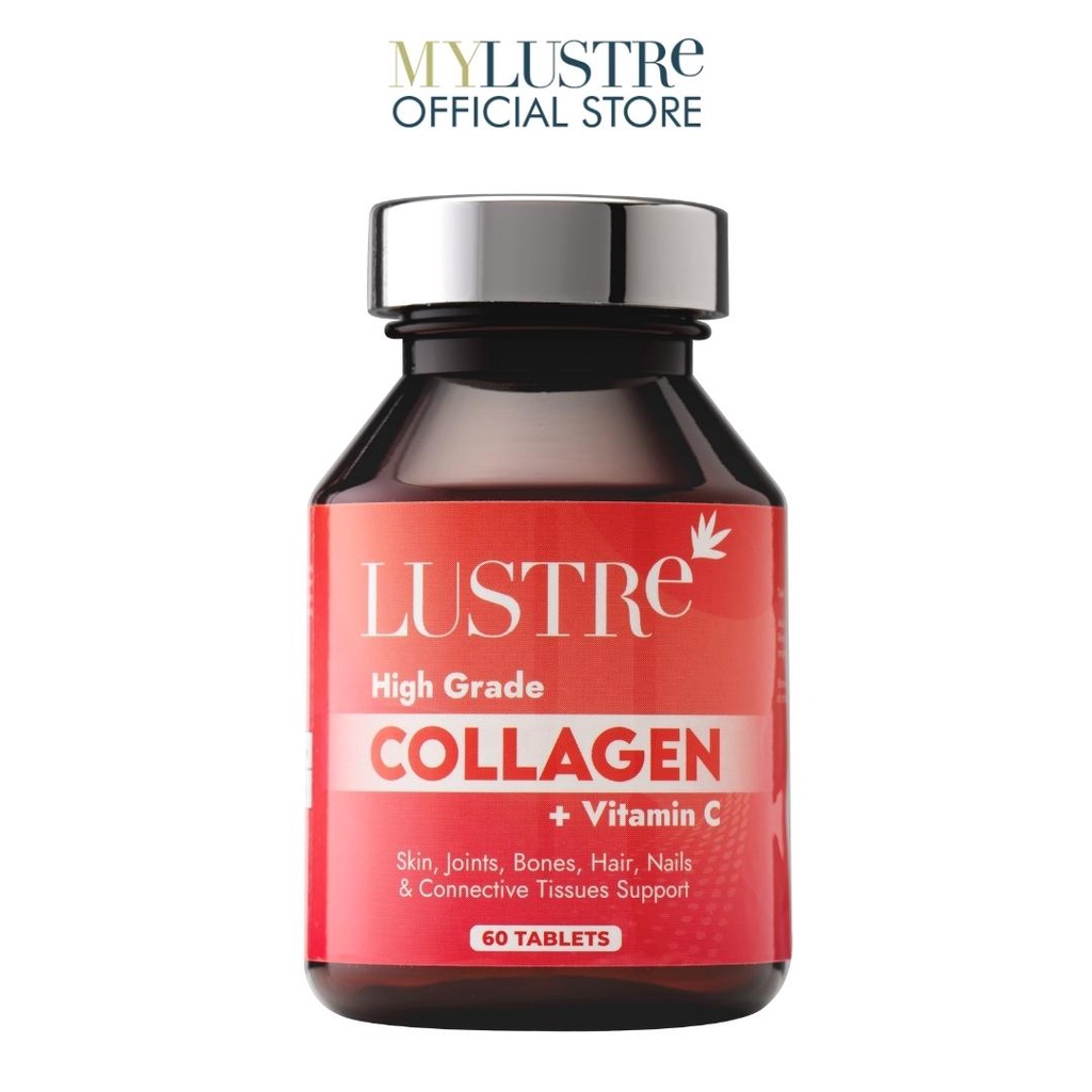 MyLustre | High Grade Collagen + Vitamin C | Lustre |  Maintain & Repair Skin | Hair, Skin, Joints, Bones & Nails