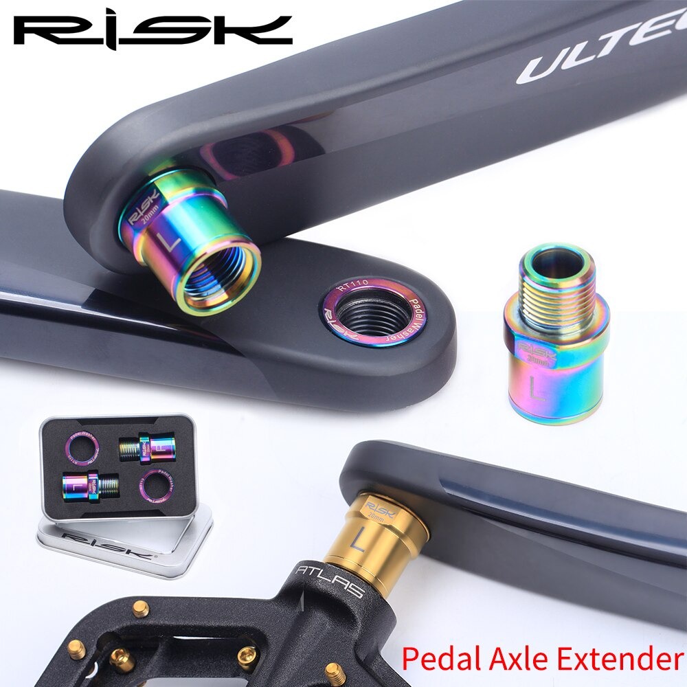 Titanium cheap pedal extenders