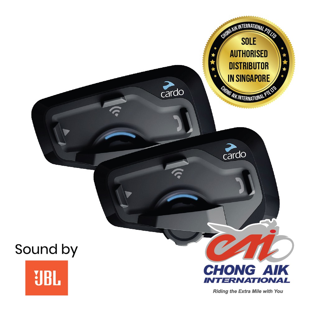 ONGOING PROMO CARDO Intercom System Freecom 4 Duo Sound by JBL