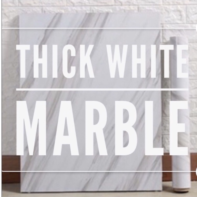 Marble Wallpaper Thick Marble Wallpaper White Marble Self Adhesive