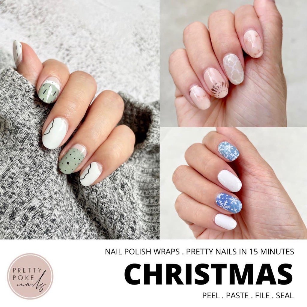 Pretty Poke Nails Christmas Nail Art Collection Quality Nail