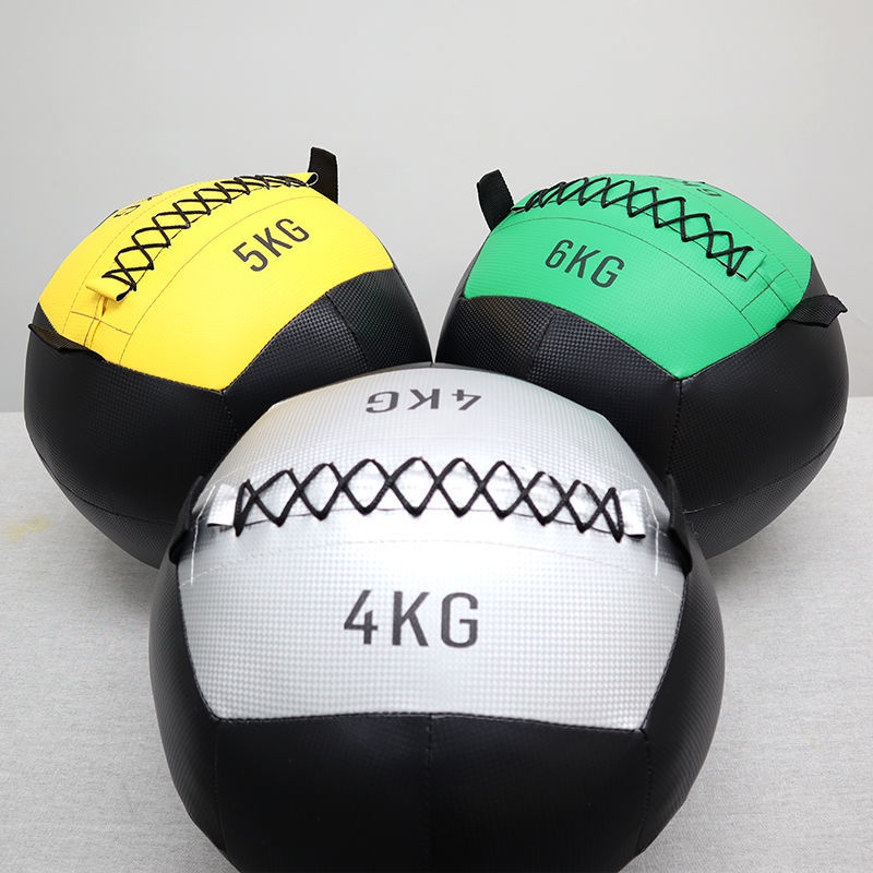 PVC Squash Fitness Soft Medicine Ball Wall Ball Non-Stretch Solid Ball ...