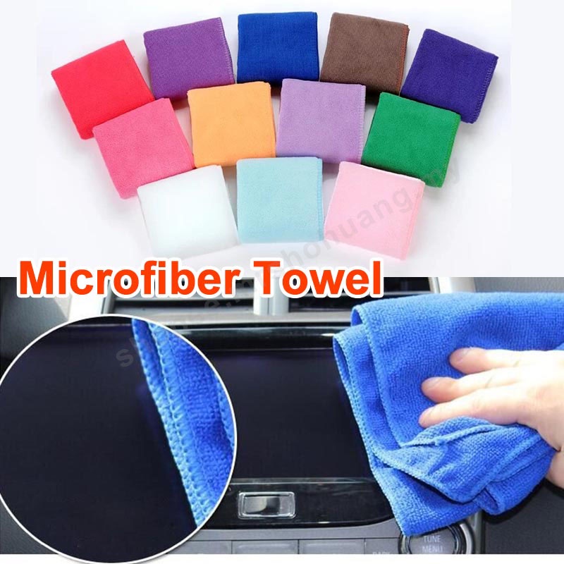 Car Washing Towel Multifunctional Auto Absorbent Cotton Washcloth Wholesale Cleaning Tool Car Accessories