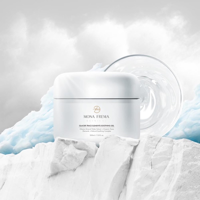 Mona Frema Glacier Trace Elements Soothing Gel 500ml (Specialized for