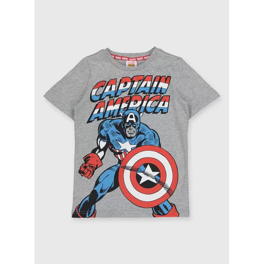 Captain America Superhero T Shirt A10434D Shopee Singapore