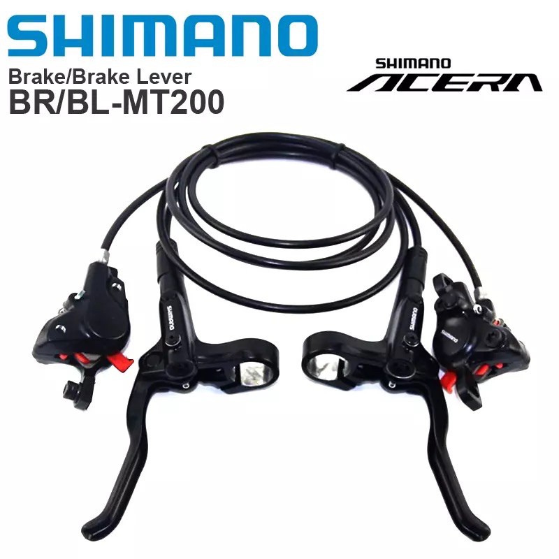[SG] Shimano MT200 Hydraulic Disc Brake Set (Front+Rear) Limited Stock Shopee Singapore