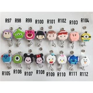 🌈 More Than 180 Designs Cartoon Retractable Name ID Badge Reel/ EZ Link  Card/Keychain