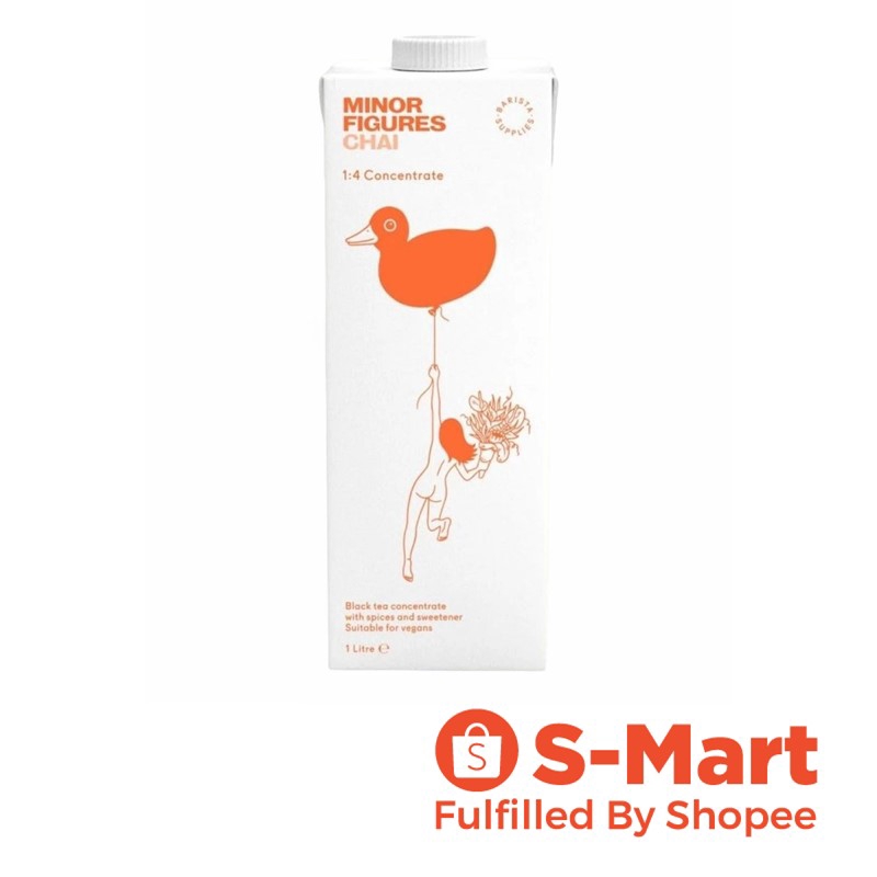 Minor Figures Chai Tea Concentrate 1L [UK] Shopee Singapore