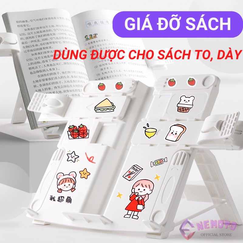 Yabi book holder for study desk, reading clip to decorate study desk ...