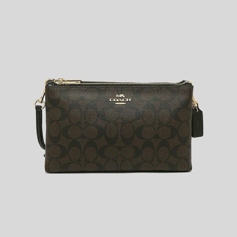 Coach Lyla Crossbody Bag In Signature Coated Canvas F58328 Shopee