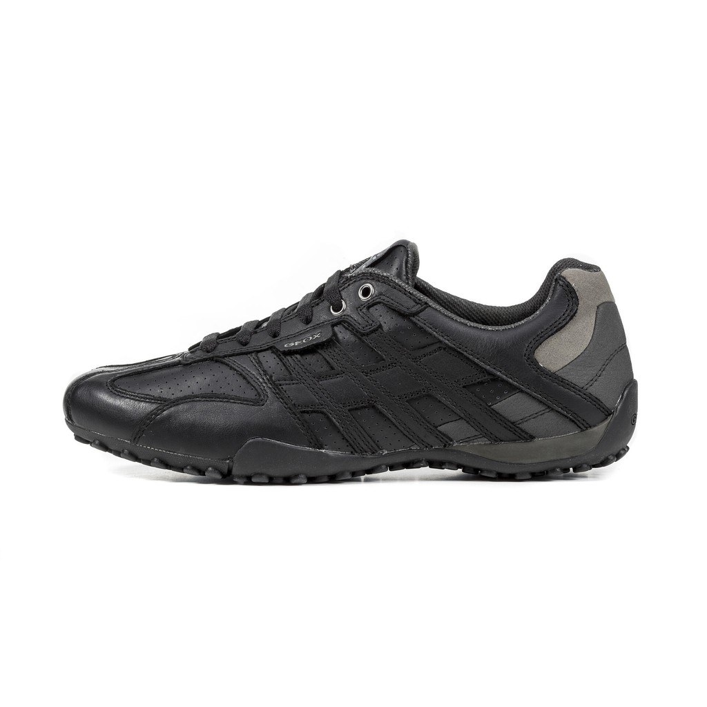 Geox Men Shoes Sneaker Uomo Snake K Black