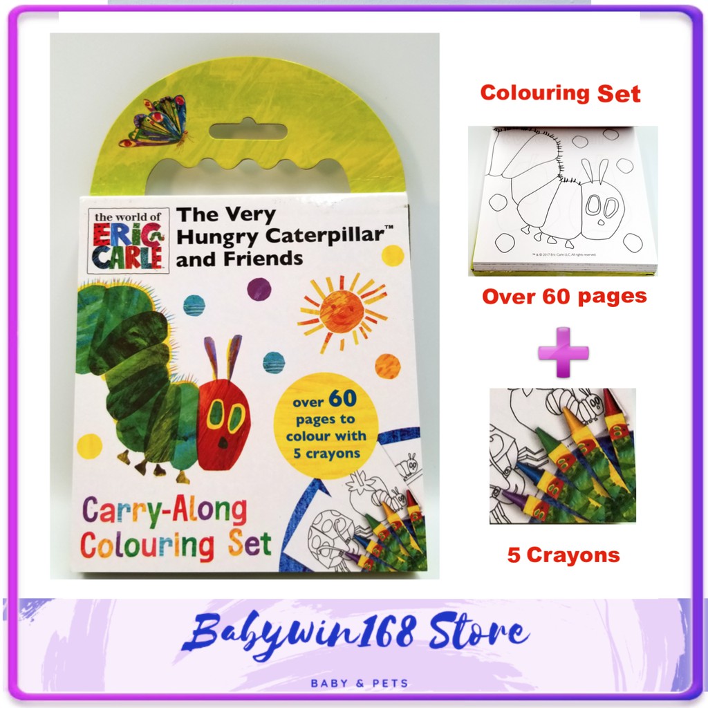 World Famous Eric Carle The Very Hungry Caterpillar and friends