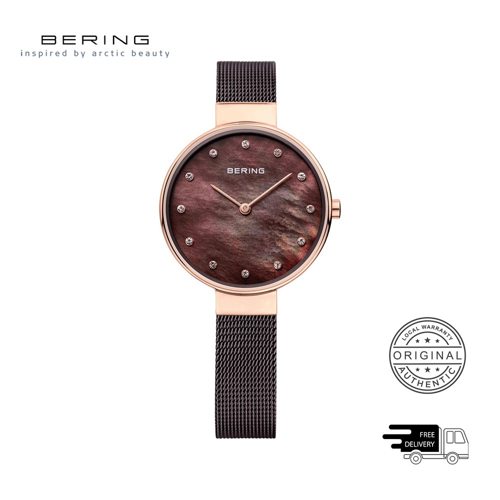 Bering Classic 12034 265 34 mm Women s Watch Shopee Singapore