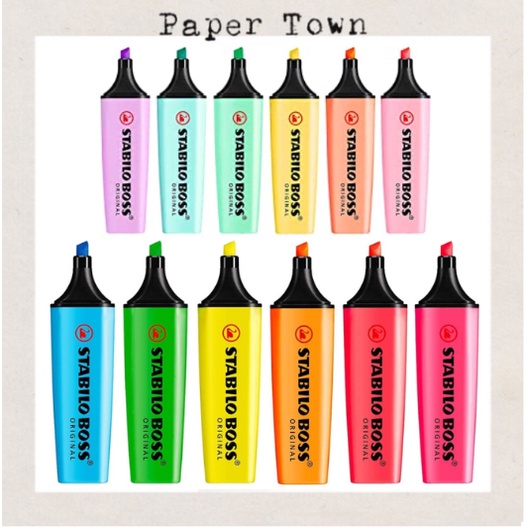 Stabilo BOSS Highlighter ( 🇸🇬 Free Shipping ) Shopee Singapore