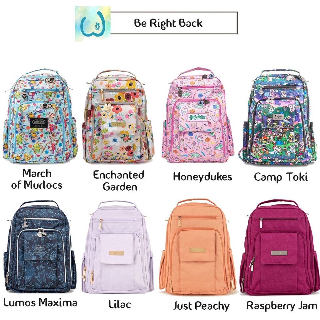 Be right back sales backpack