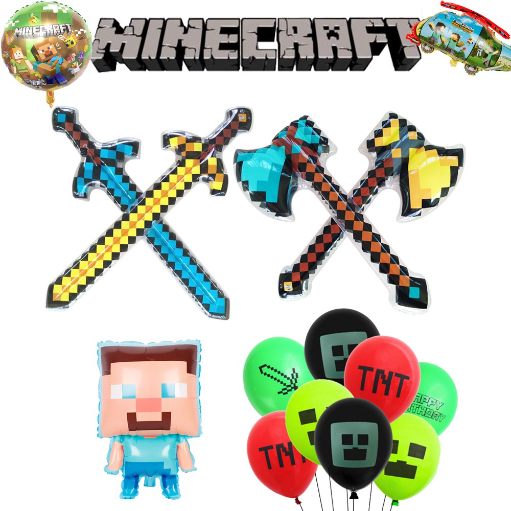 Minecraft inflatable sale toys