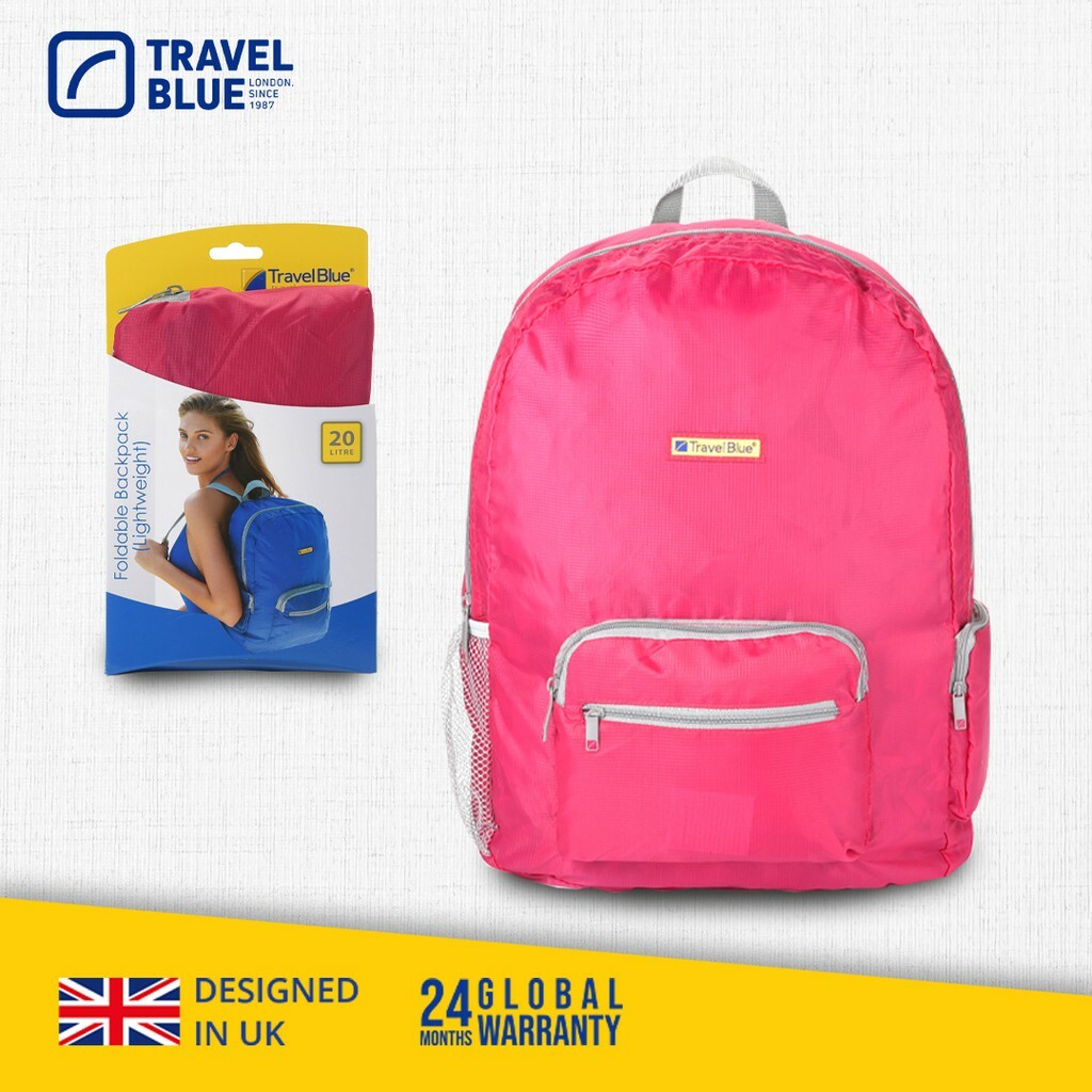 Travel Blue Folding Large Backpack 20 Litre TB 065 Shopee Singapore