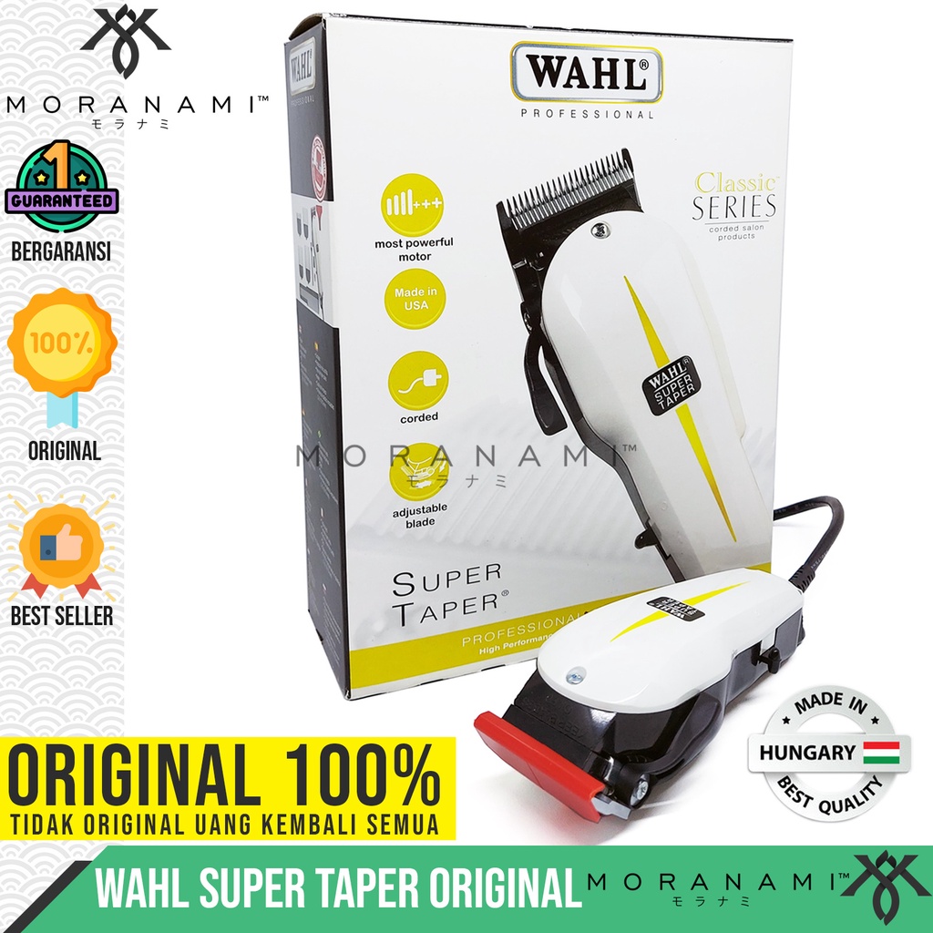 MESIN Wahl Super Taper Original Hair Shaving Machine WAHL Original