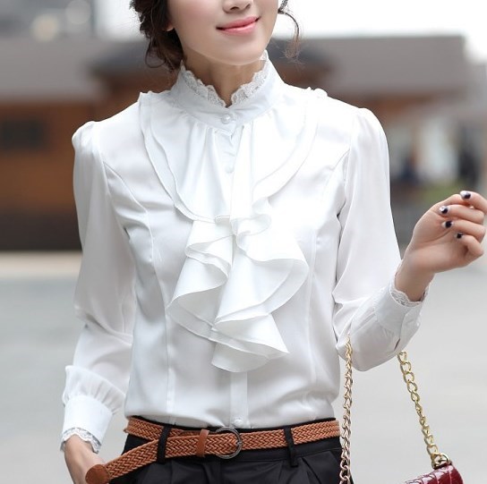 Frilly shirts cheap for womens