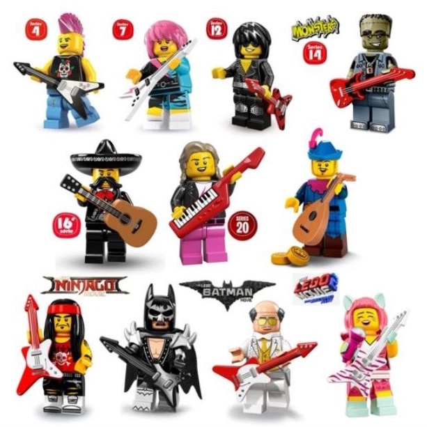 Lego best sale rocker girl