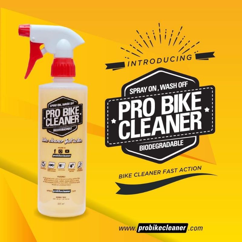 Pro Bike Cleaner Chain Cleaner for Motorcycle Bicycle Car Motorbike Rim