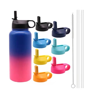 Straw Lid Replacement for Hydro Flask 12 16 18 20 32 40 64 oz Wide Mouth Sports Water Bottle