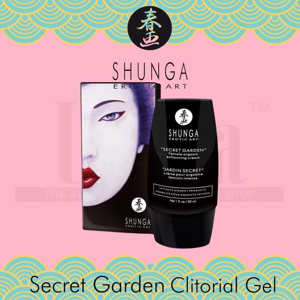 SHUNGA - INTENSE FEMALE ORGASM CREAM SECRET GARDEN main image 0