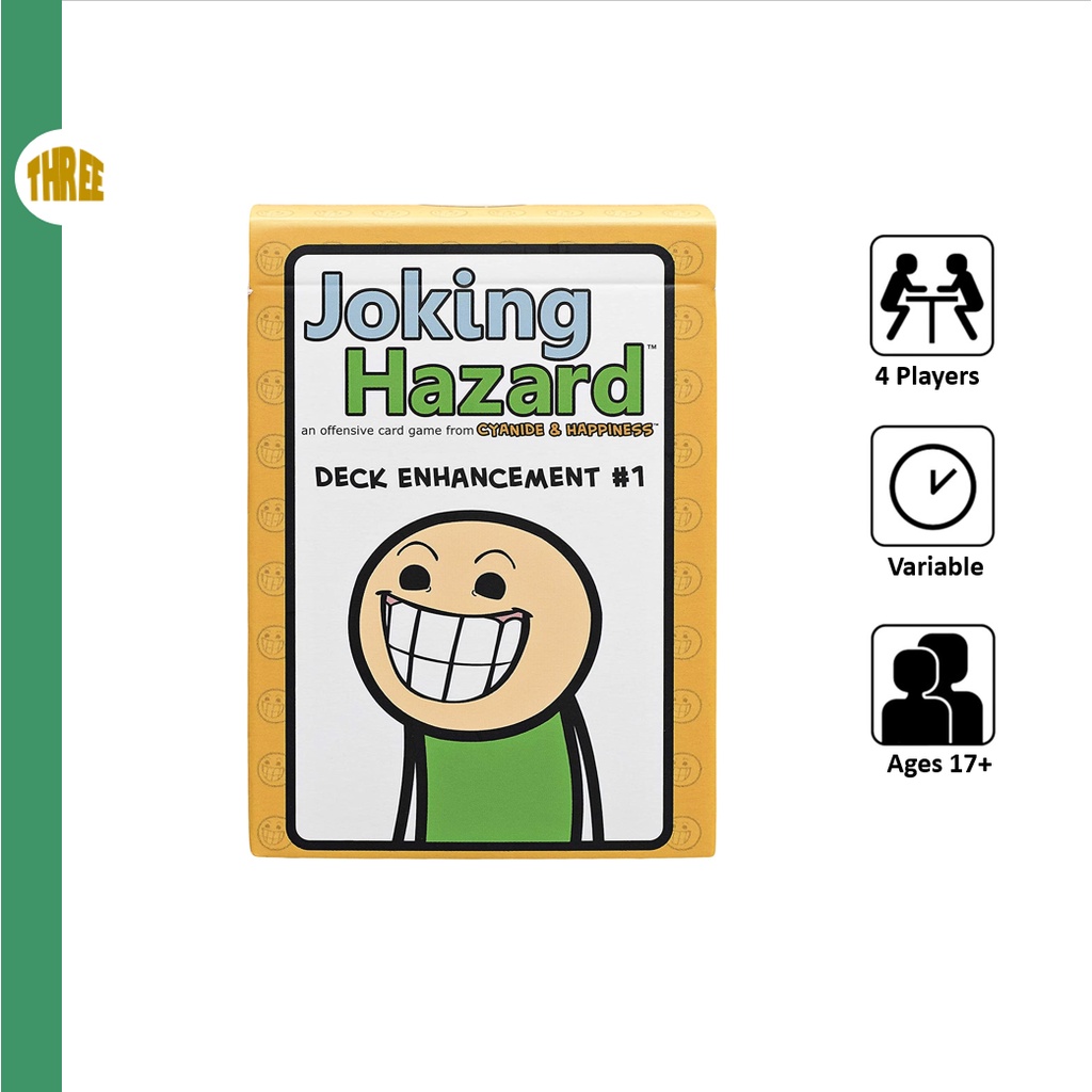 [SG Stock] Joking Hazard Party Card Game Deck Enhancement 1 The