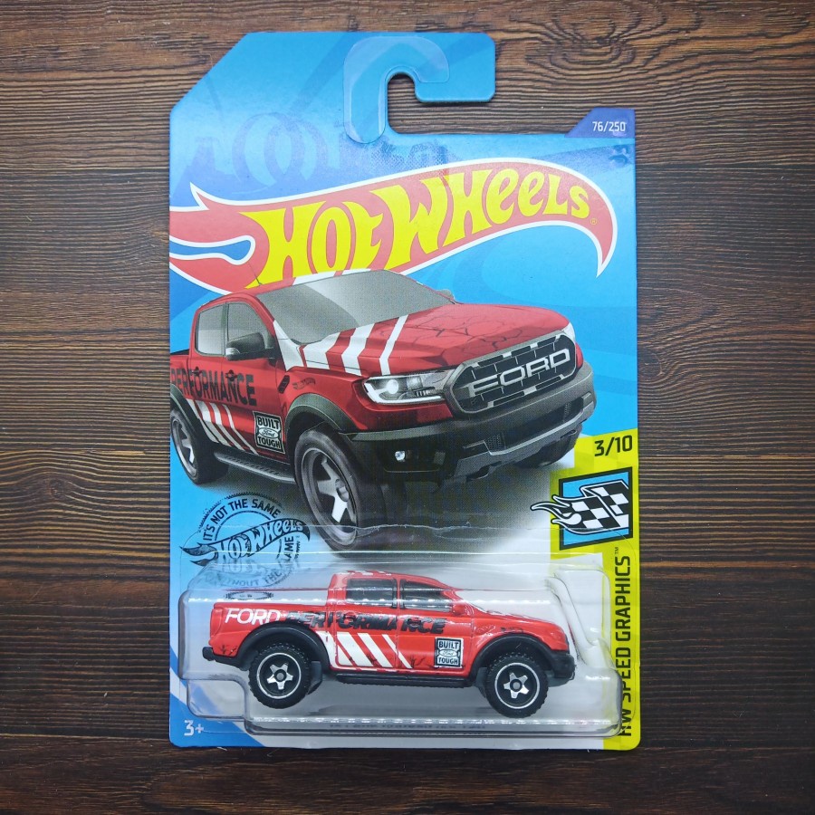 MERAH HOT WHEELS FORD RANGER RAPTOR RED HW SPEED GRAPHICS CHILDREN'S ...