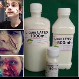 50ML Halloween Makeup Latex Makeup Liquid Latex Clear Old Age