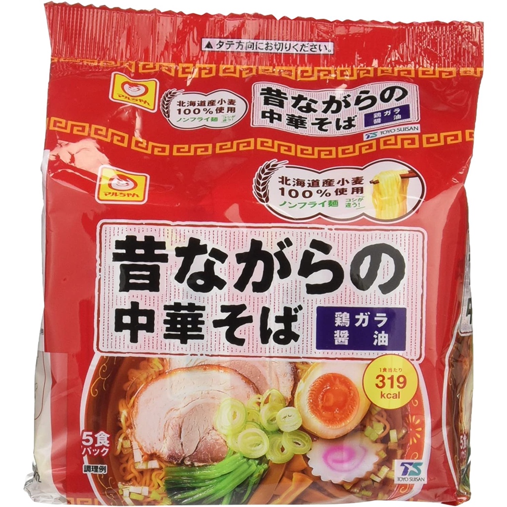 [In stock] Toyo Suisan Maruchan Classic Soy Sauce Ramen Noodle 5 Pack