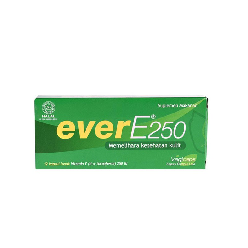 Ever E 250 12 Kapsul / Suplemen / Vitamin E - Gambar 2