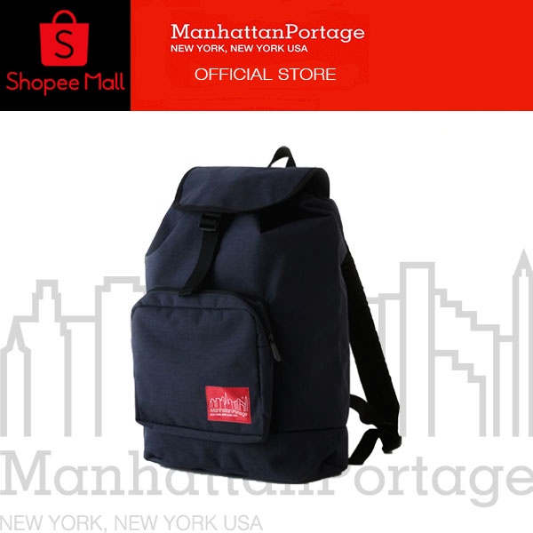 Manhattan Portage Dakota Backpack V.2 - Dark Navy | Shopee Singapore