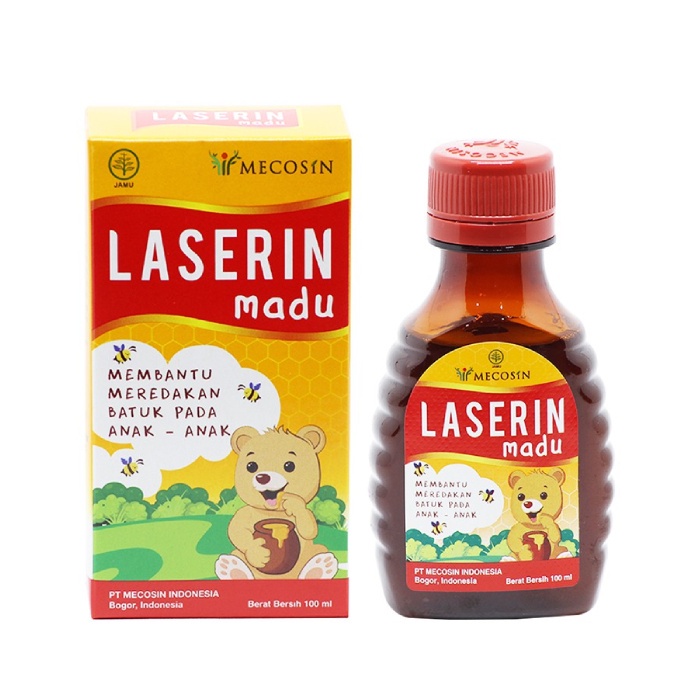 Laserin Madu Syrup 100ml / Obat Batuk&Flu - Gambar 3