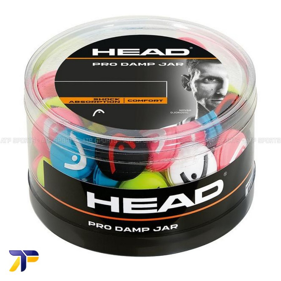 Anti-Vibration Vibration Dampener HEAD Pro Damp Djokovic Zverev Tennis ...
