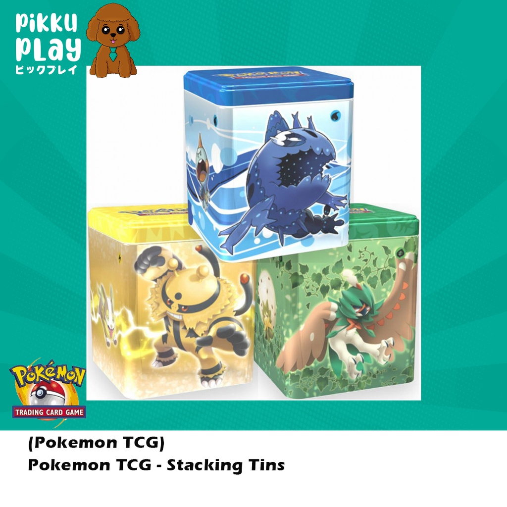 Pokemon TCG Stacking Tins | Shopee Singapore