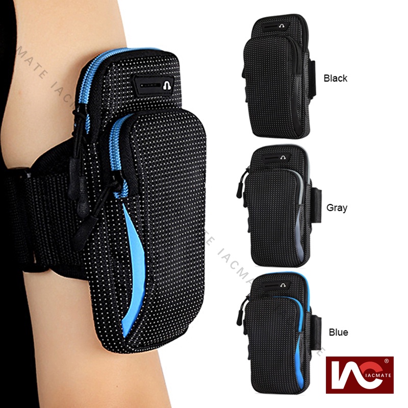 Running Armband, Multifunctional Outdoor Sports Armband Sweatproof Armbag Casual Arm Package Bag