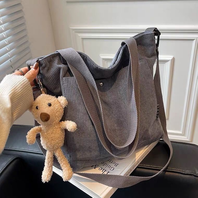 In Stock! Fashion Shoulder Bag New Trendy Bag Commuter All-match Bag College Student Bag
