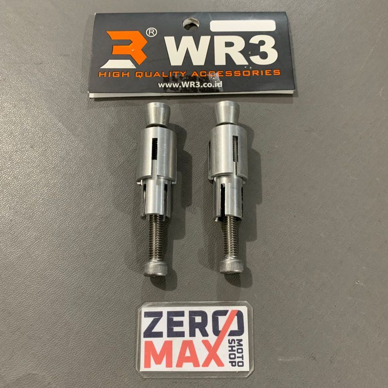 Adapter Adapter Bolt Boshing Balancer Bar End Jalu Pendulum Handlebar WR3 Original M6 Shopee Singapore