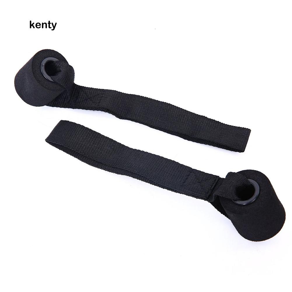 KT Home Fitness Elastic Exercise Training Strap Resistance Band Over Door Anchor Shopee Singapore