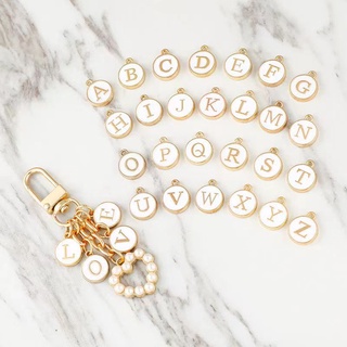 Gold filled store letter charms wholesale