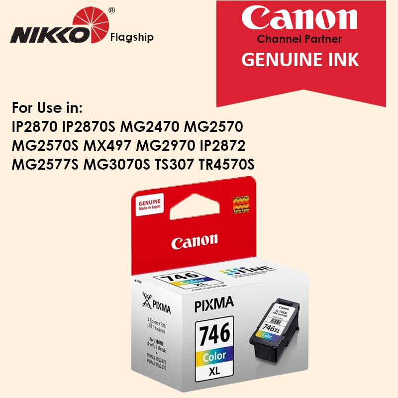 Canon PG-745 PG-745XL CL-746 CL-746XL Ink for IP2870 2872 MG2470 2570 ...