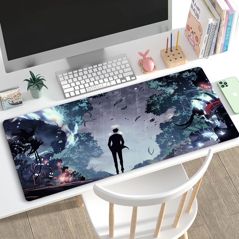 40*90cm Anime Solo Mouse Pad PC Gamer Carpets Desk Accessories Rugs